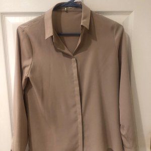 OAK + FORT Collar Shirt, xs